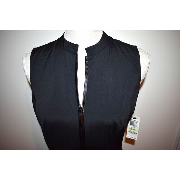 NWT 4P Alfani Black Sleeveless Dress - Picture 3 of 5